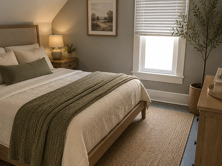 Upstairs bedroom