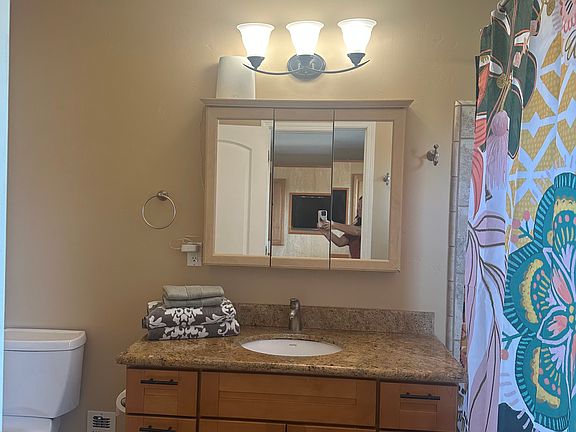 Bathroom with in unit washer/dryer