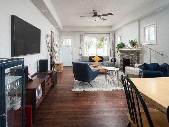 Modern, open floor plan creates great flow for entertaining.