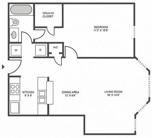Floor plan 1D