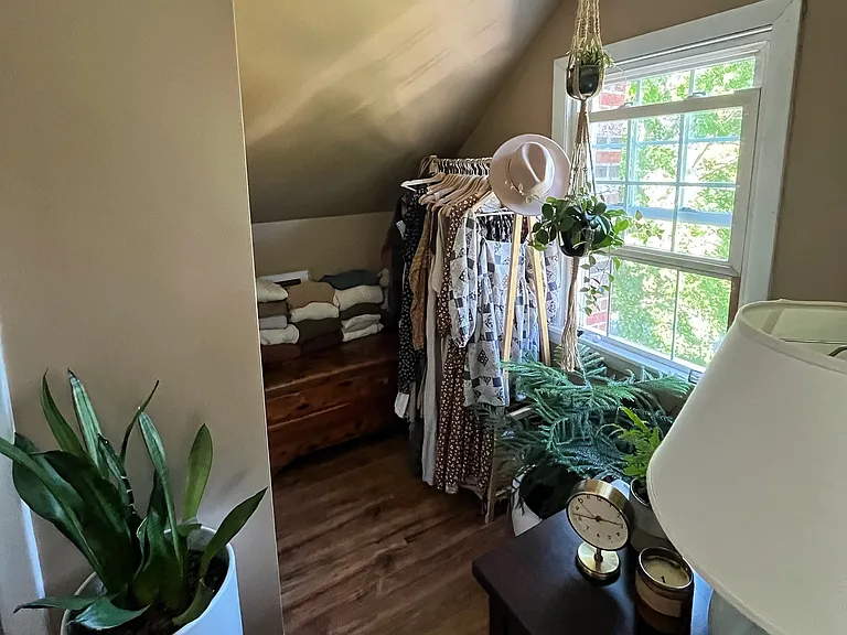 Detail of master bedroom nook.