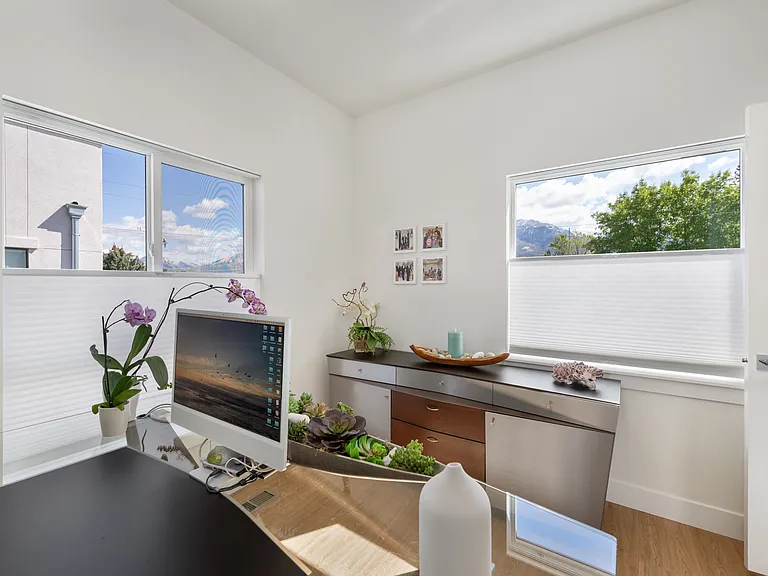 views from the home office or bedroom #2 on the 3rd level
