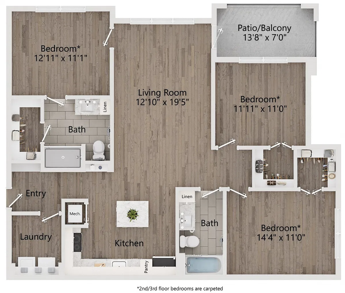 Floor plan C1
