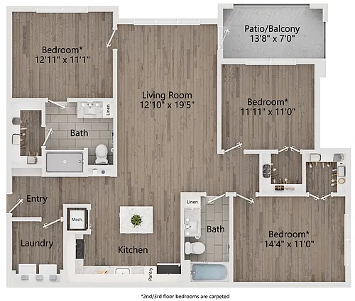 Floor plan C1