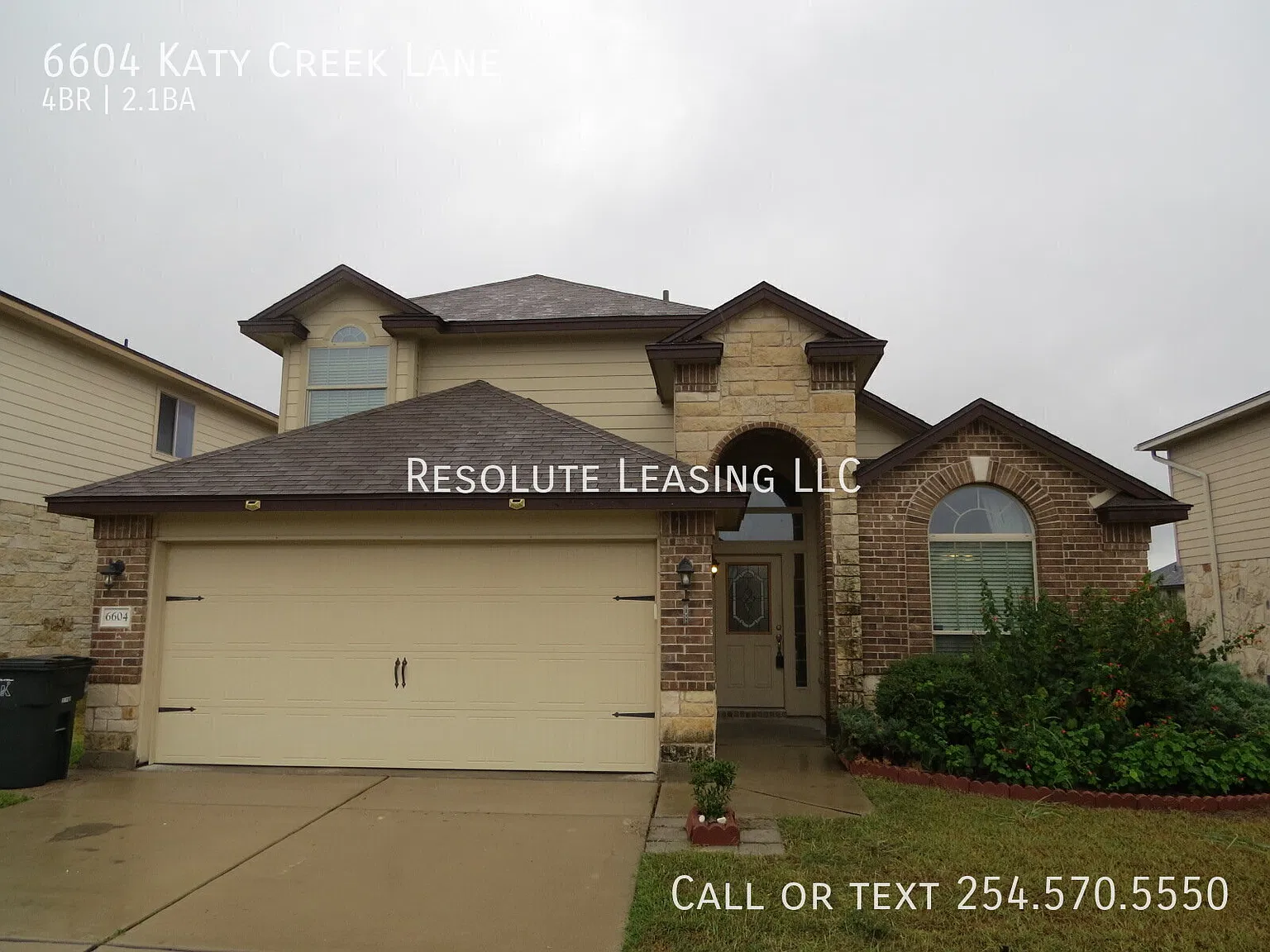 "Charming 4-Bedroom Retreat with Granite Elegance & Cozy Fireplace at 6604 Katy Creek Lane!" — Photo 1
