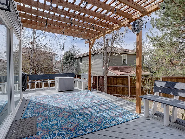 backyard deck for entertaining