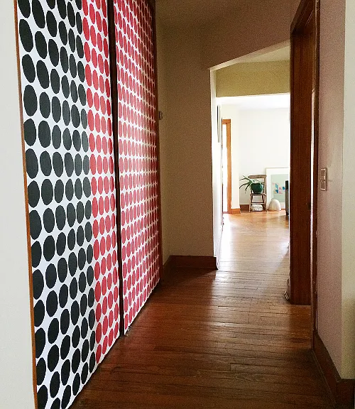 Hall from Kitchen towards living