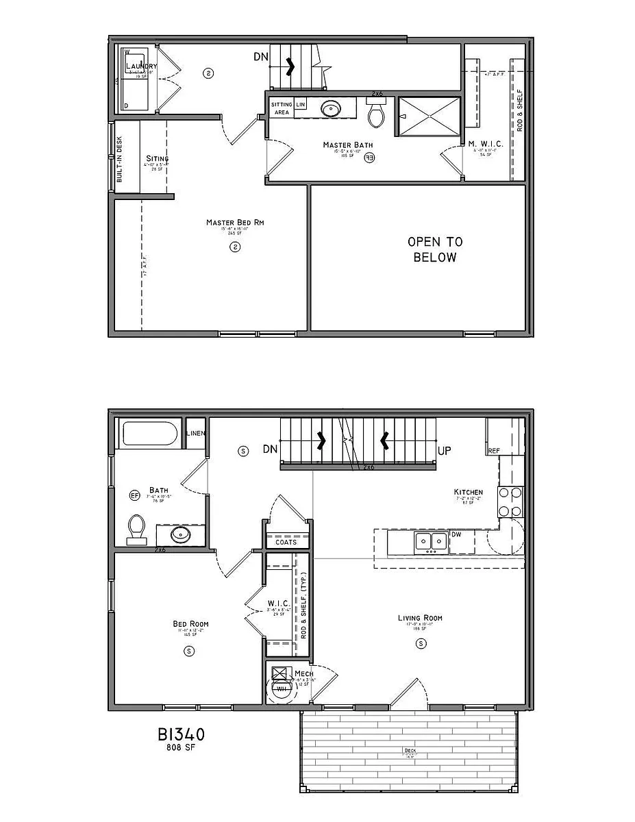 Floor plan 1340