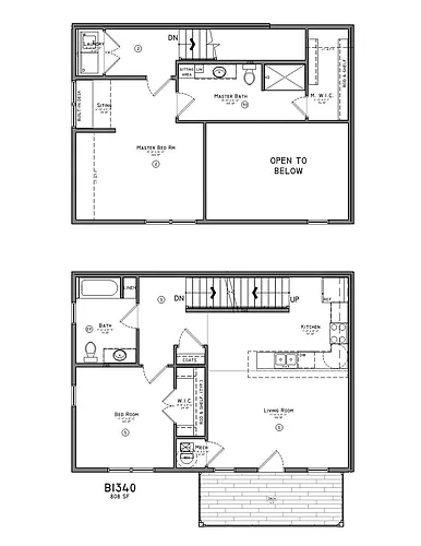 Floor plan 1340