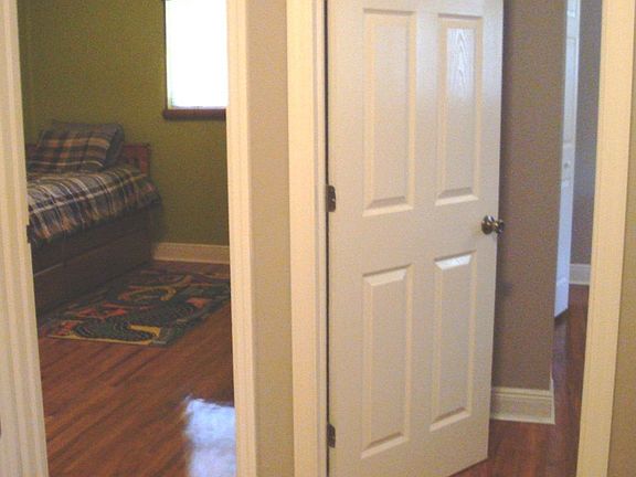 Neat hardwood floors