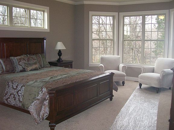 Master Bedroom in Model Home - Not Actual Home, but same floorplan