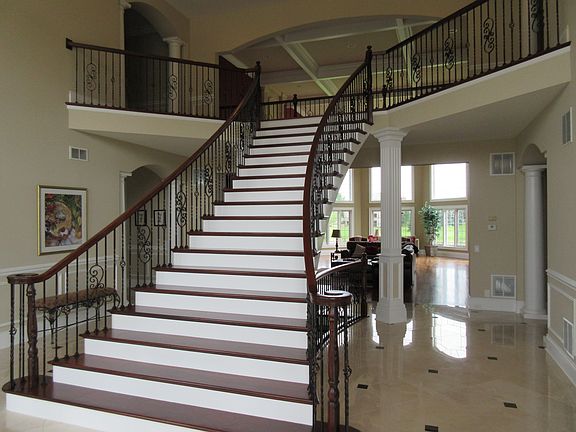 Front staircase