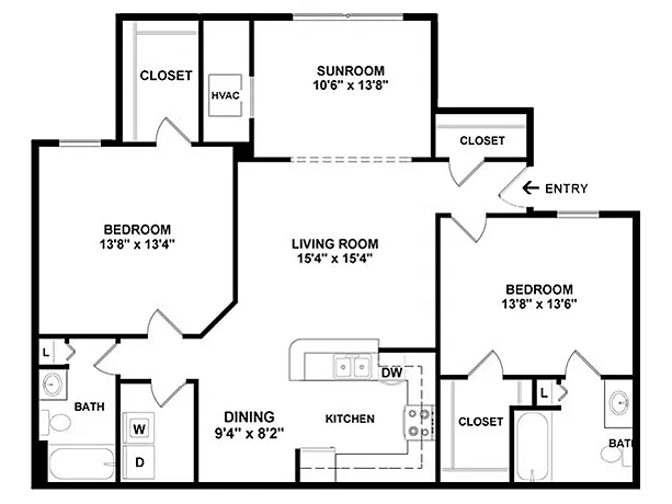 Floor plan B4