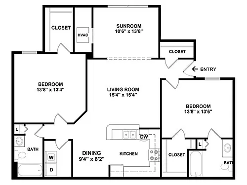Floor plan B4