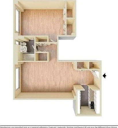 1 Bedroom 1 Bath 1 Bedroom 1 Bath