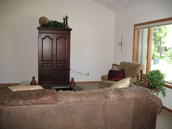 Your large living room is perfect to entertian in