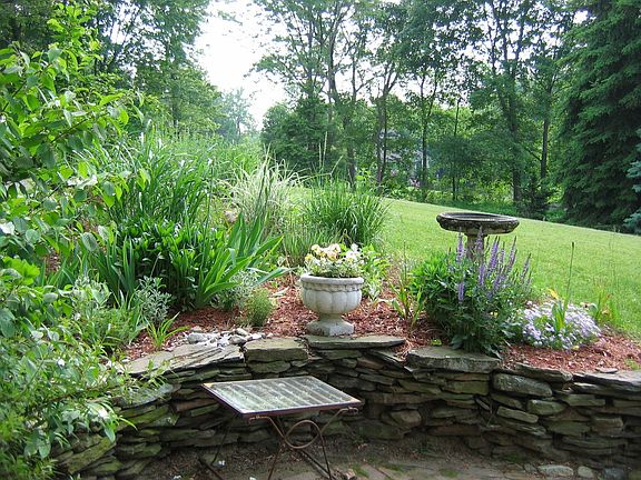 Rear Garden View towards Wood Lane