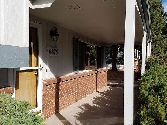 covered, private front porch