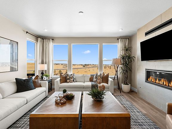 Kestrel at Tanterra in Parker, CO Whistler Model Great Room