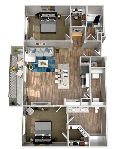 Floor plan B2