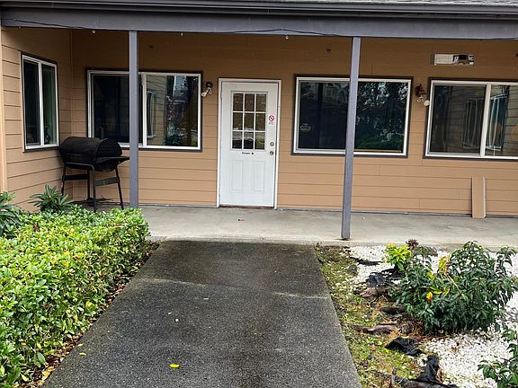 Private Patio Entrance