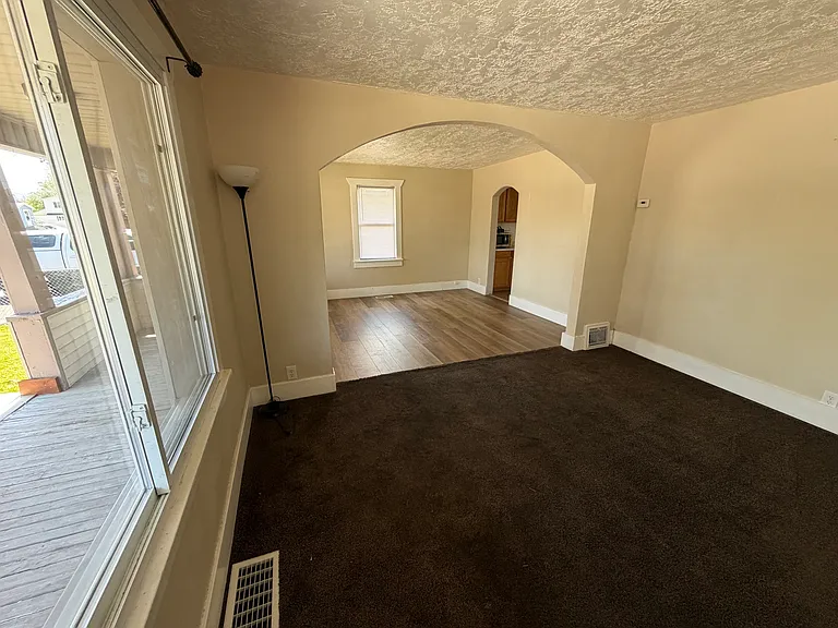 Living room and Dining room