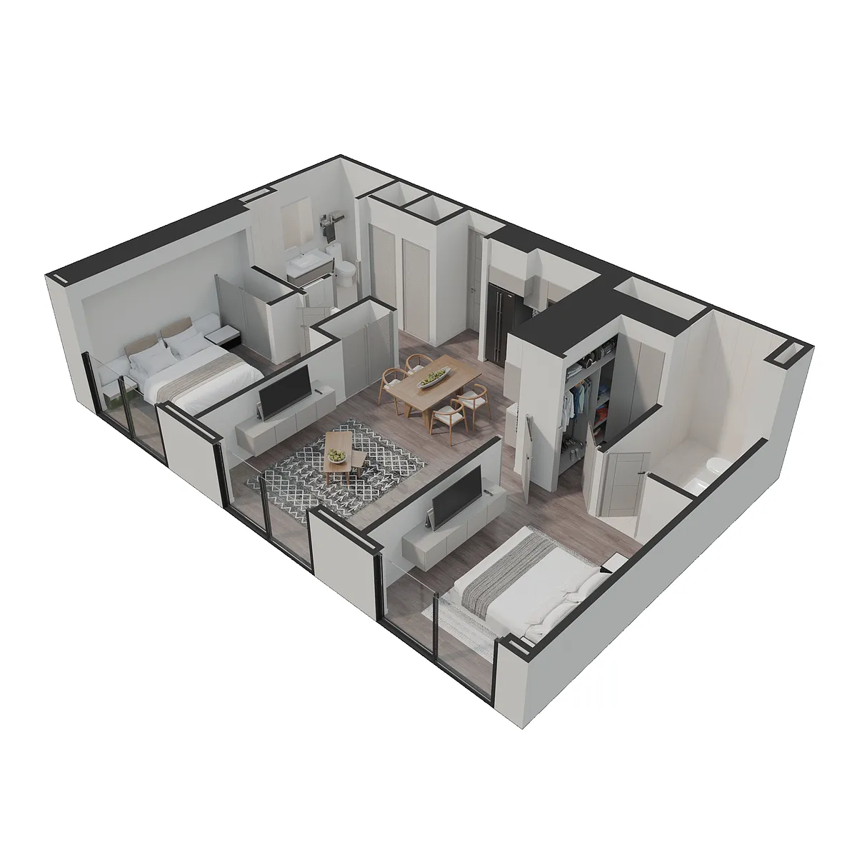 Floor plan B1 - WORKFORCE