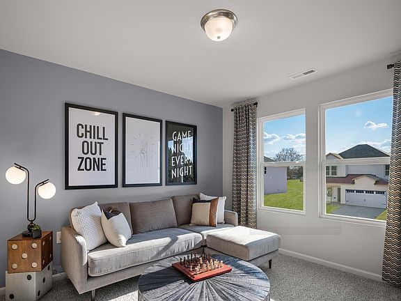 Loft in the Brentwood floorplan at a Meritage Homes community in Graham, NC.