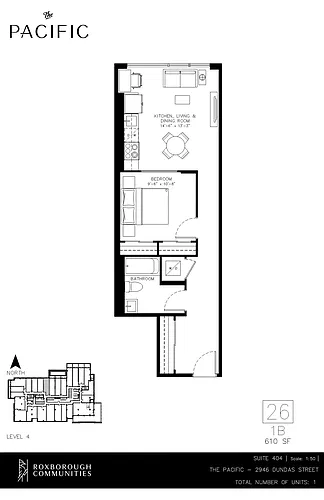 Floor plan 1 bedroom 1 bath 1 Bed 1 Bath 12