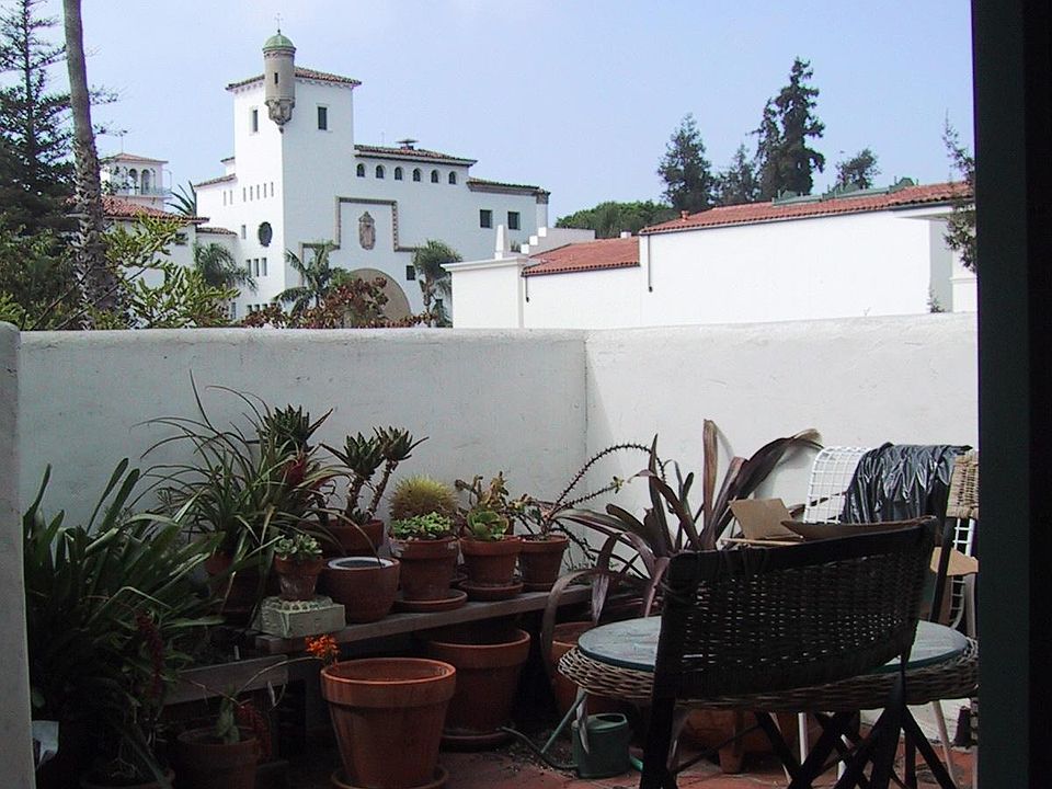 Patio (apt comes unfurnished)
