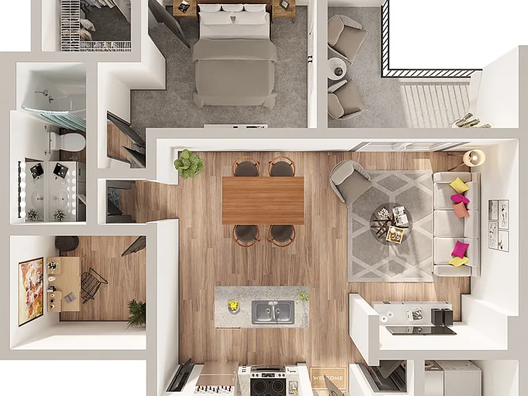 Legacy North - A1XC0 Floorplan Legacy North - A1XC0 Floorplan