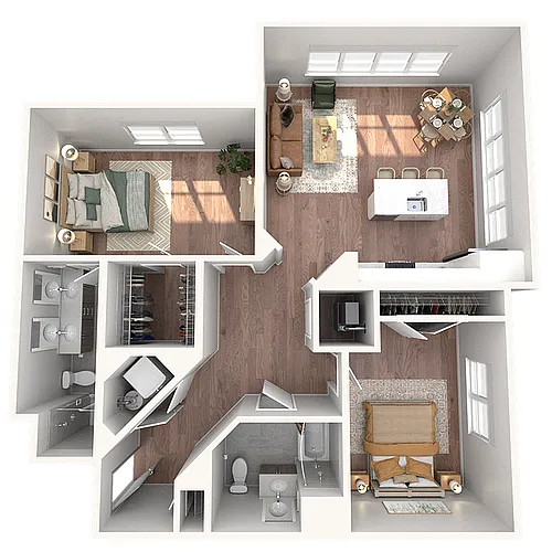 Floor plan B3