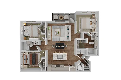 Floor plan The Pinnacle