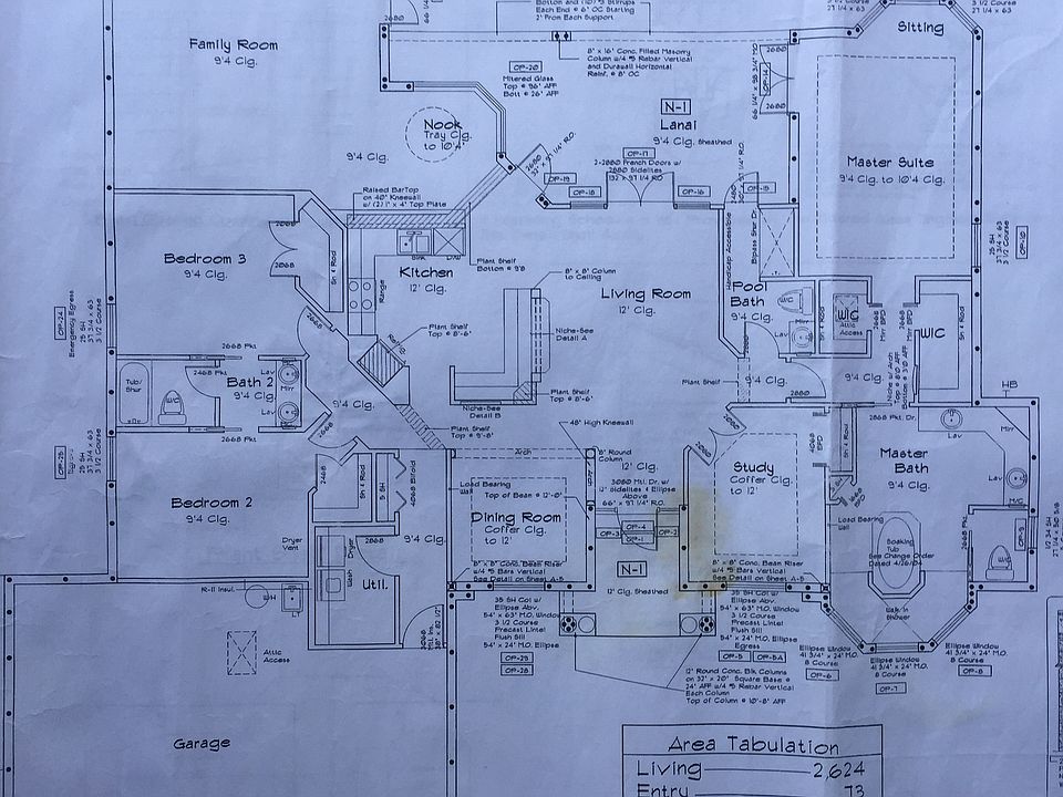 Floor plan 2624 Sq Ft  