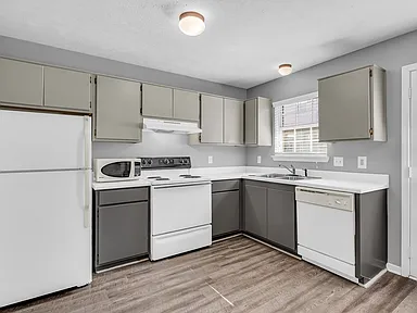 Apartment Interior of First Floor at The Block Townhomes