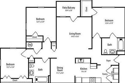 2nd image of 6101 Barboursville Ln APT 2B