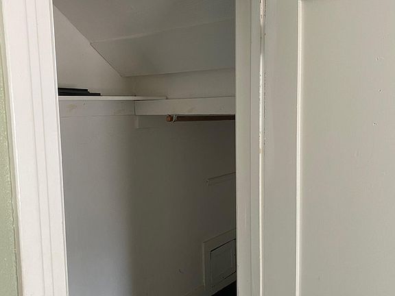 Living room walk-in closet