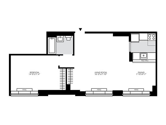 2nd image of 200 W 26th St #1102