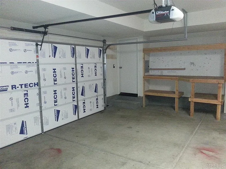 Built-in 2 car garage