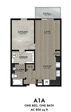 Floor plan A1A