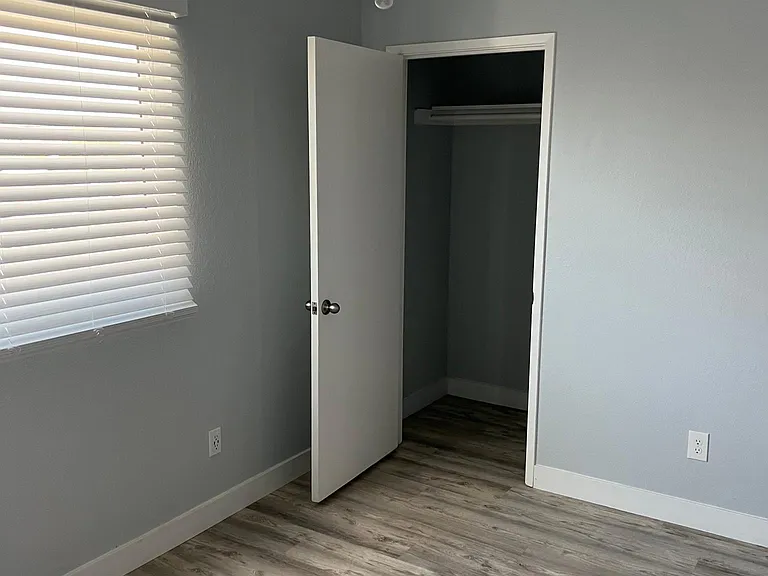 Closet in bedroom