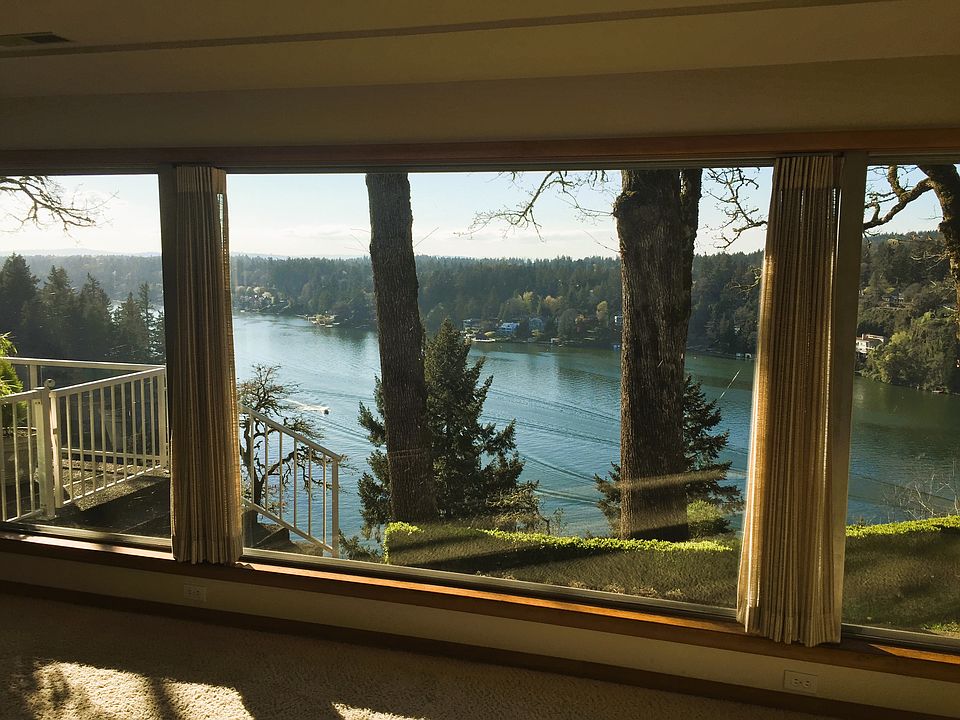 View from living room.