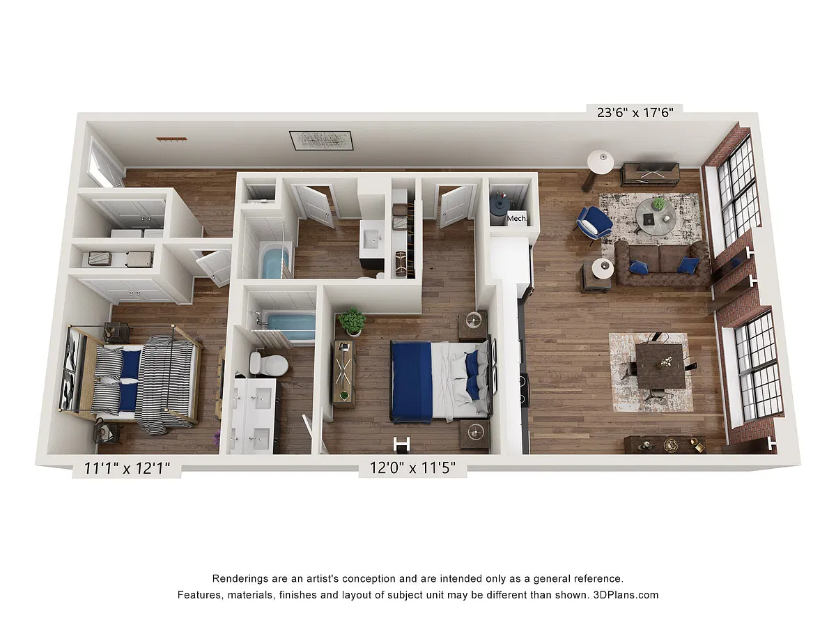 Floor plan The Asheville