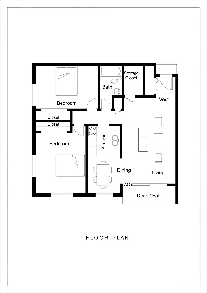 Floor plan Maxwell