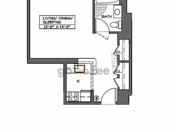 2nd image of 444 Manhattan Ave APT 5B