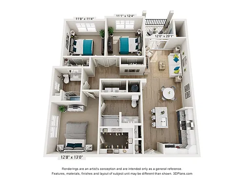 Floor plan The Isle