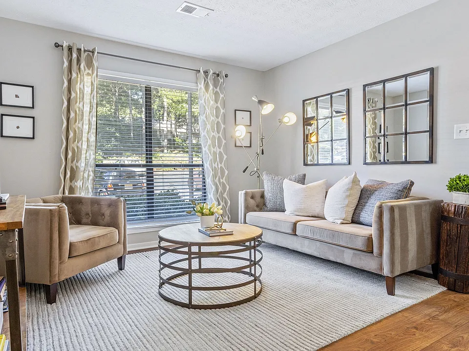 Large windows invite plenty of natural light into your home.