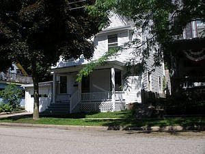 Quiet, tree-lined street