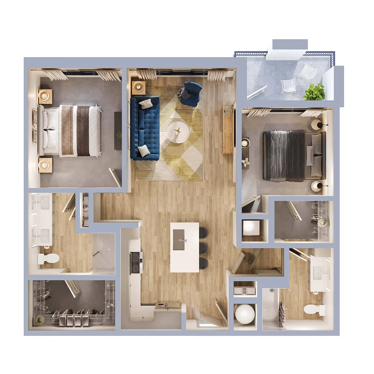 Floor plan B1