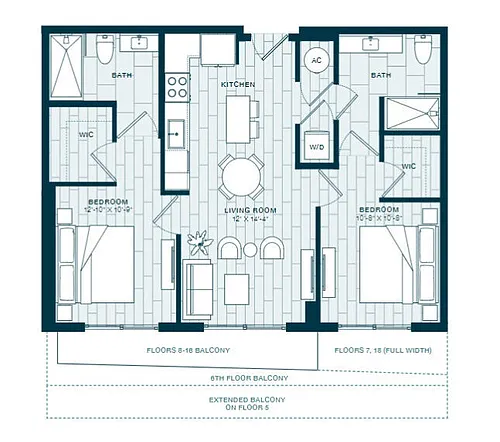 Floor plan B5